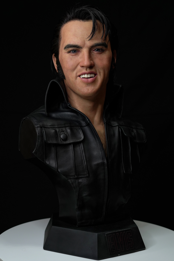 Elvis Presley. 1:1 Lifesize Bust by Walt Wizard