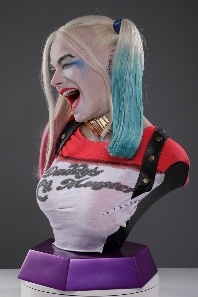 Harley Quinn 1:1 Lifesize Bust by Walt Wizard