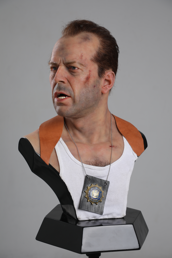 Bruce Willis 1:1 Lifesize Bust by Walt Wizard