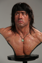 Rambo 1:1 Lifesize Bust by Walt Wizard