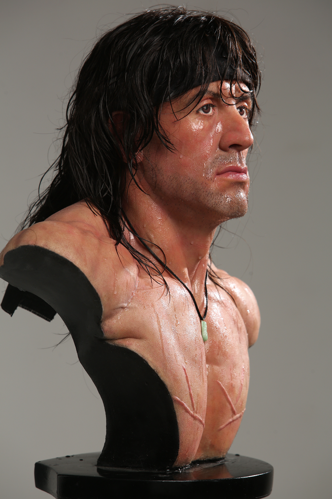 Rambo 1:1 Lifesize Bust by Walt Wizard