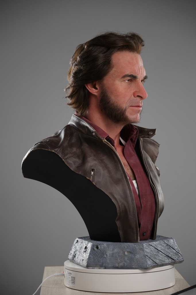 Hugh Jackman 1:1 Lifesize bust by Walt Wizard
