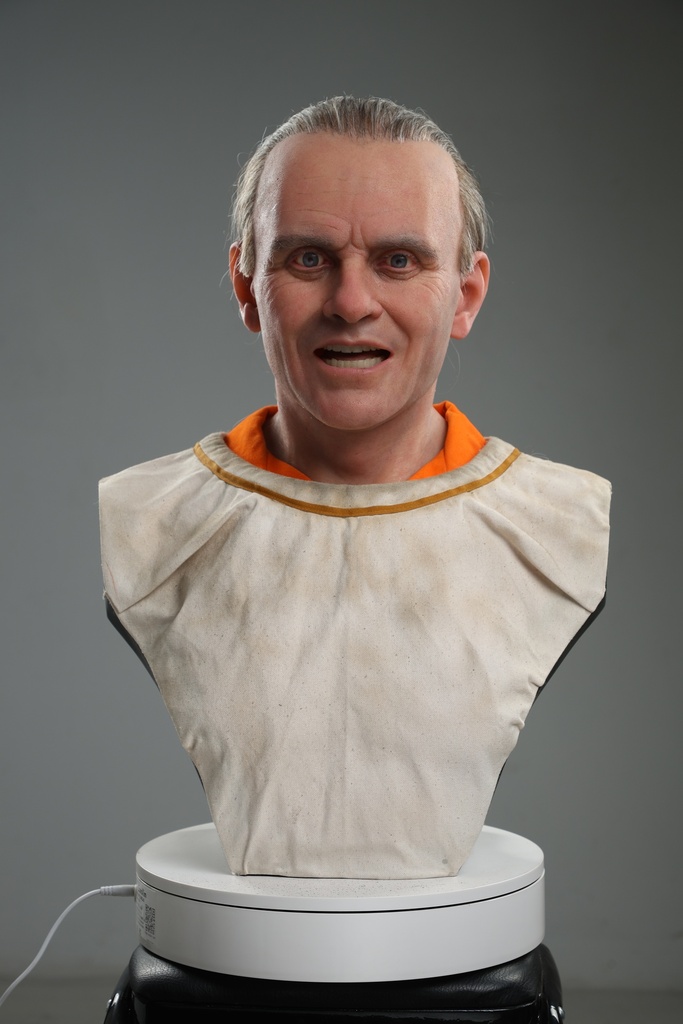 Hannibal Lecter 1:1 Lifesize Bust by Walt Wizard