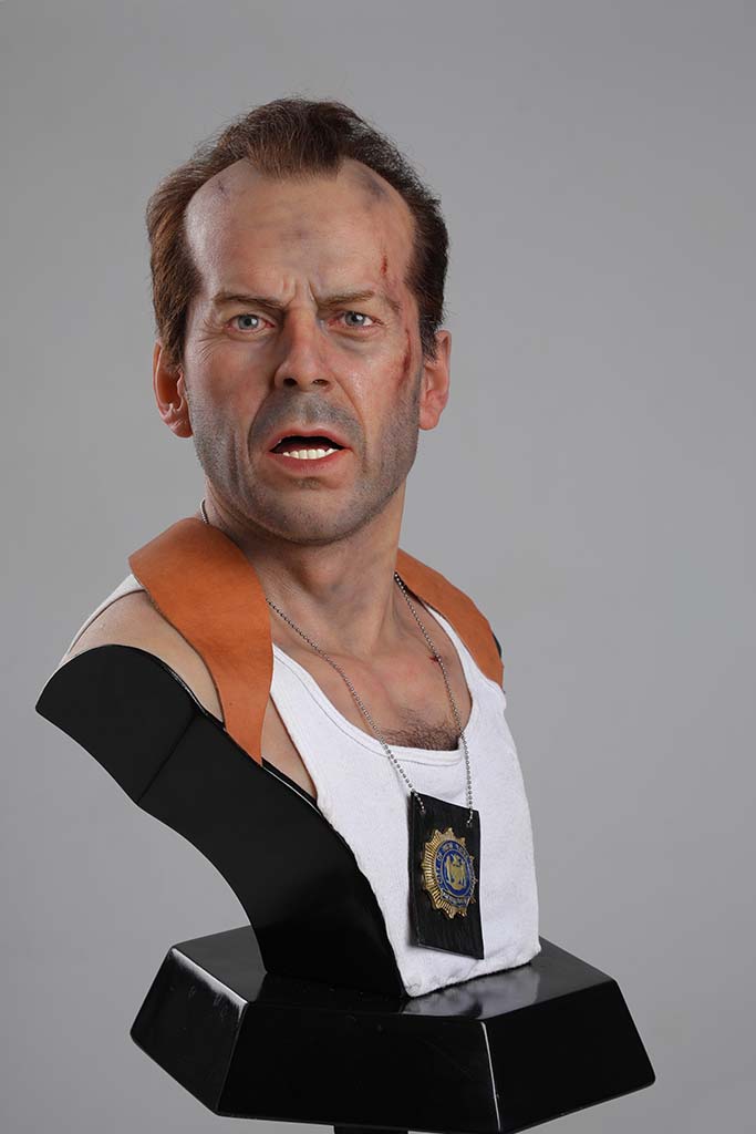 Bruce Willis 1:1 Lifesize Bust by Walt Wizard