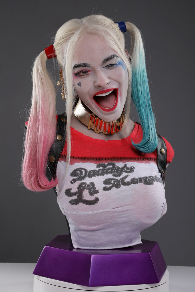 Harley Quinn 1:1 Lifesize Bust by Walt Wizard